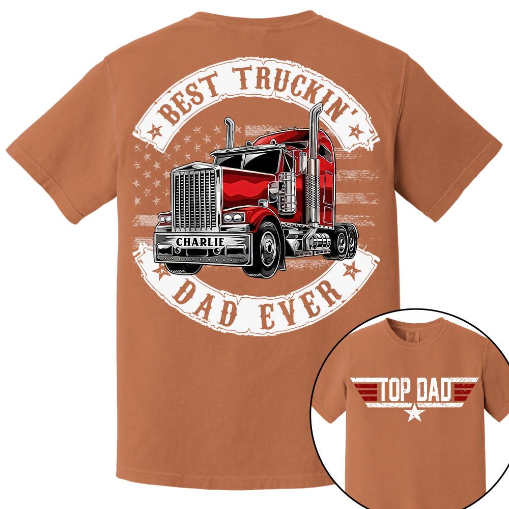 America Driver Dad Custom Shirt, Gift For Dad, Grandpa L0411 Hv01