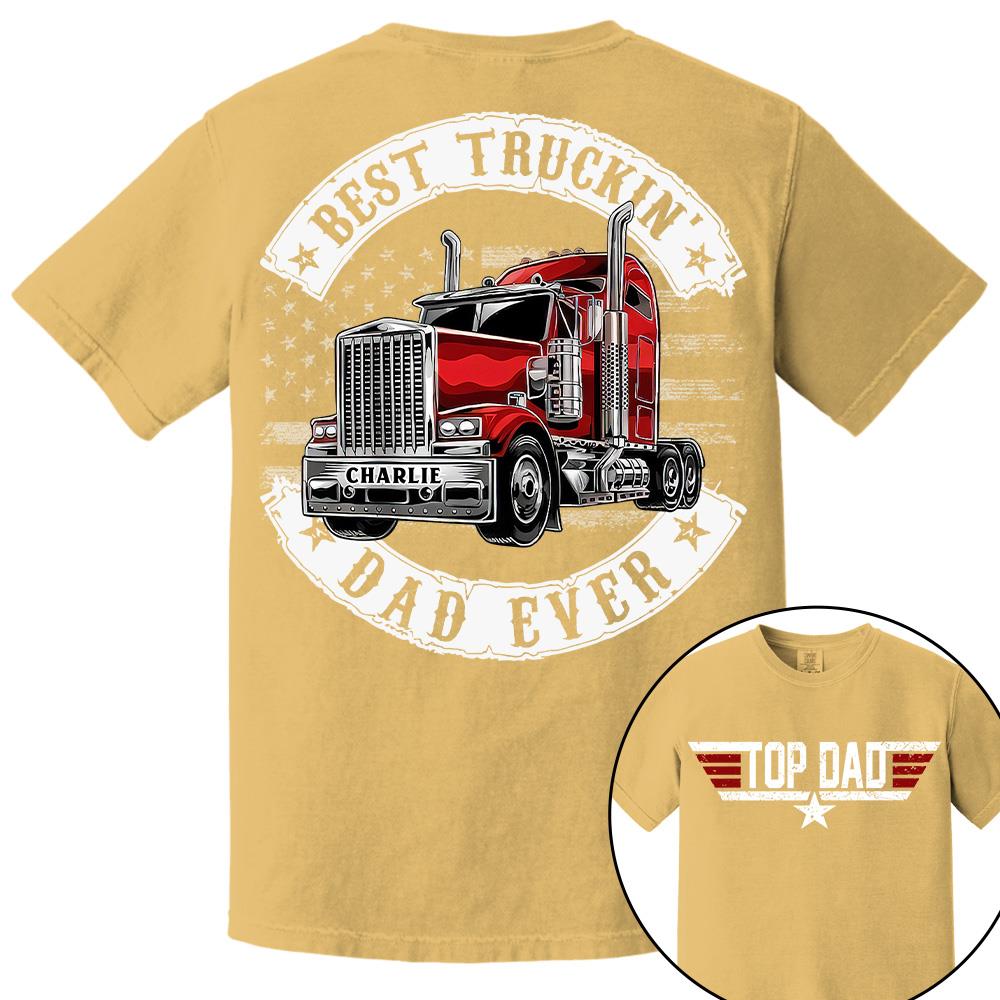 America Driver Dad Custom Shirt, Gift For Dad, Grandpa L0411 Hv01