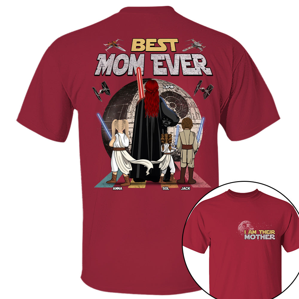 I Am Their Mother Best Mom Ever - Personalized Shirt - Gift For Mom, Mother's Day 2026 T1807 T24
