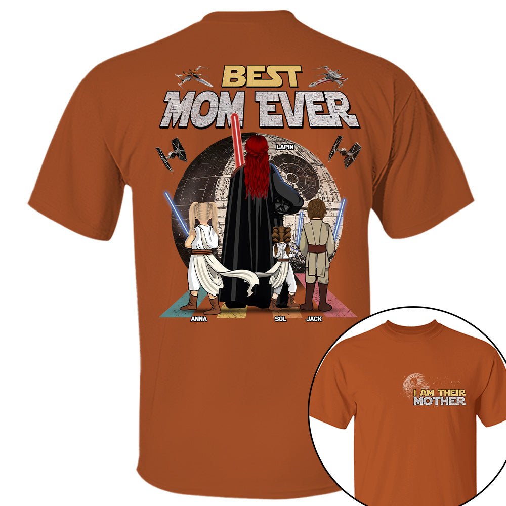 I Am Their Mother Best Mom Ever - Personalized Shirt - Gift For Mom, Mother's Day 2026 T1807 T24