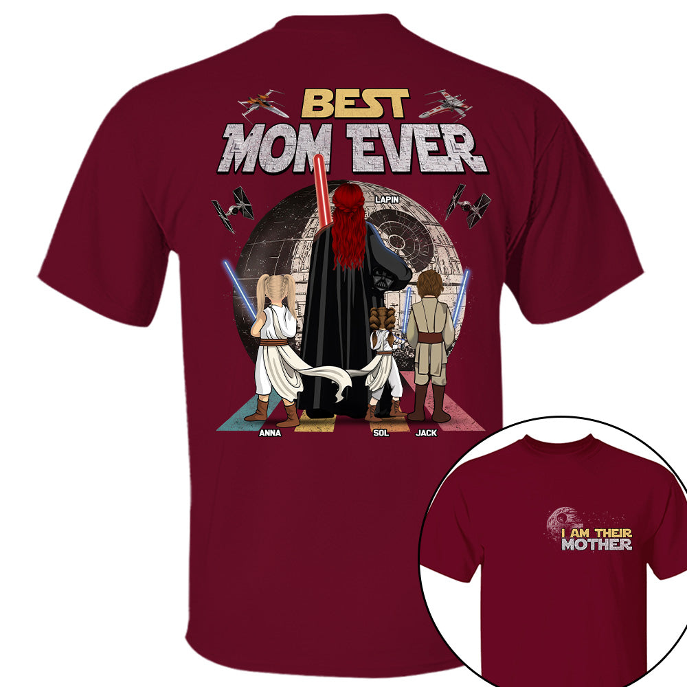 I Am Their Mother Best Mom Ever - Personalized Shirt - Gift For Mom, Mother's Day 2026 T1807 T24