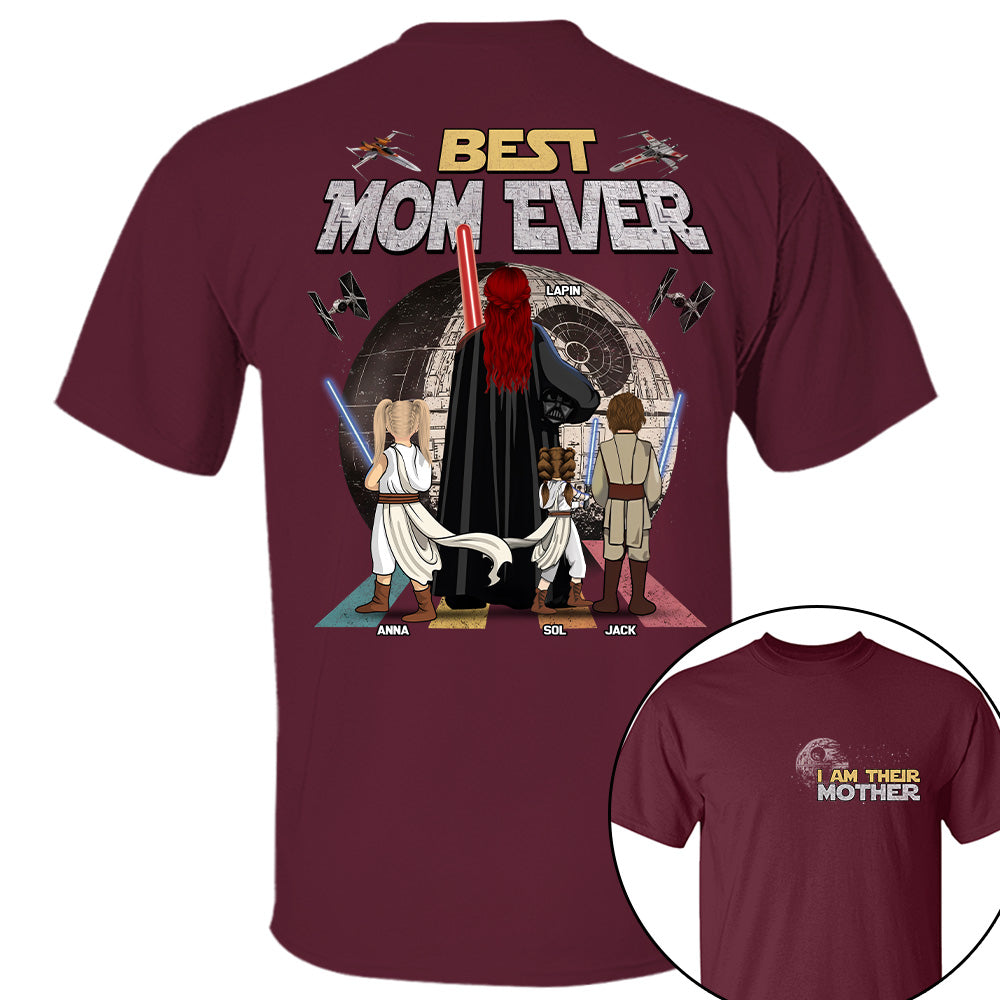 I Am Their Mother Best Mom Ever - Personalized Shirt - Gift For Mom, Mother's Day 2026 T1807 T24