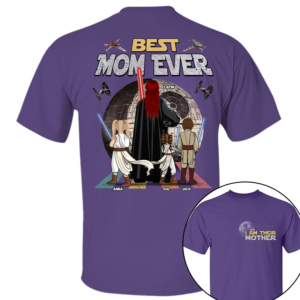 I Am Their Mother Best Mom Ever - Personalized Shirt - Gift For Mom, Mother's Day 2026 T1807 T24