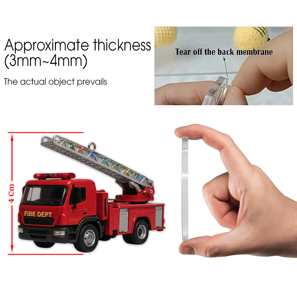 Fire Truck Christmas Advent Calendar For Firefighter Hv01