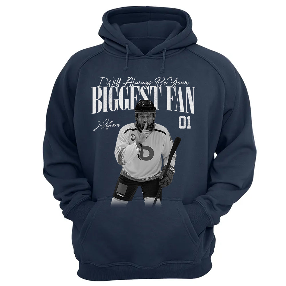 I'll Always Be Your Biggest Fan - Washed Tee Retro Bootleg Shirt For Ice Hockey Players NA02 Pt99