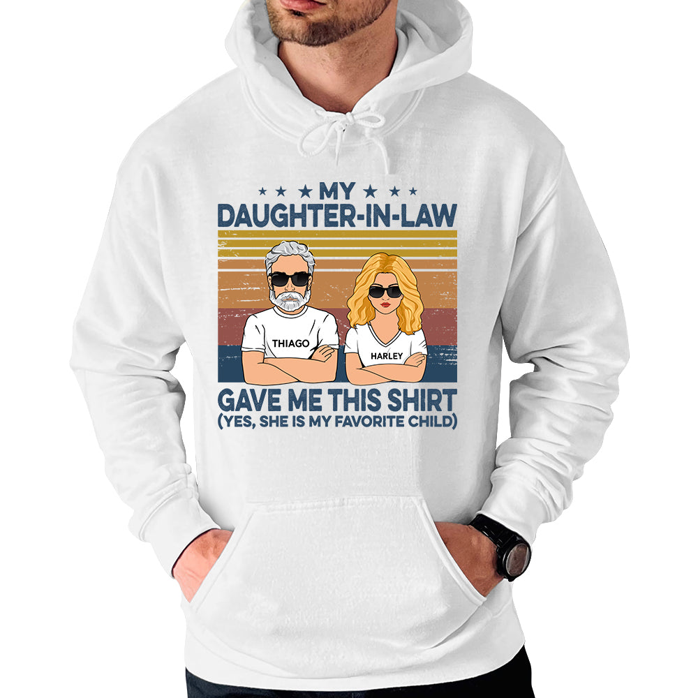 My Daughter In Law Gave Me This Shirt - Personalized Shirt For  Father In law Ph99 Tu20- 07.08.2026