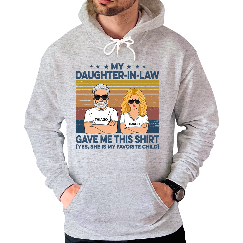 My Daughter In Law Gave Me This Shirt - Personalized Shirt For  Father In law Ph99 Tu20- 07.08.2026