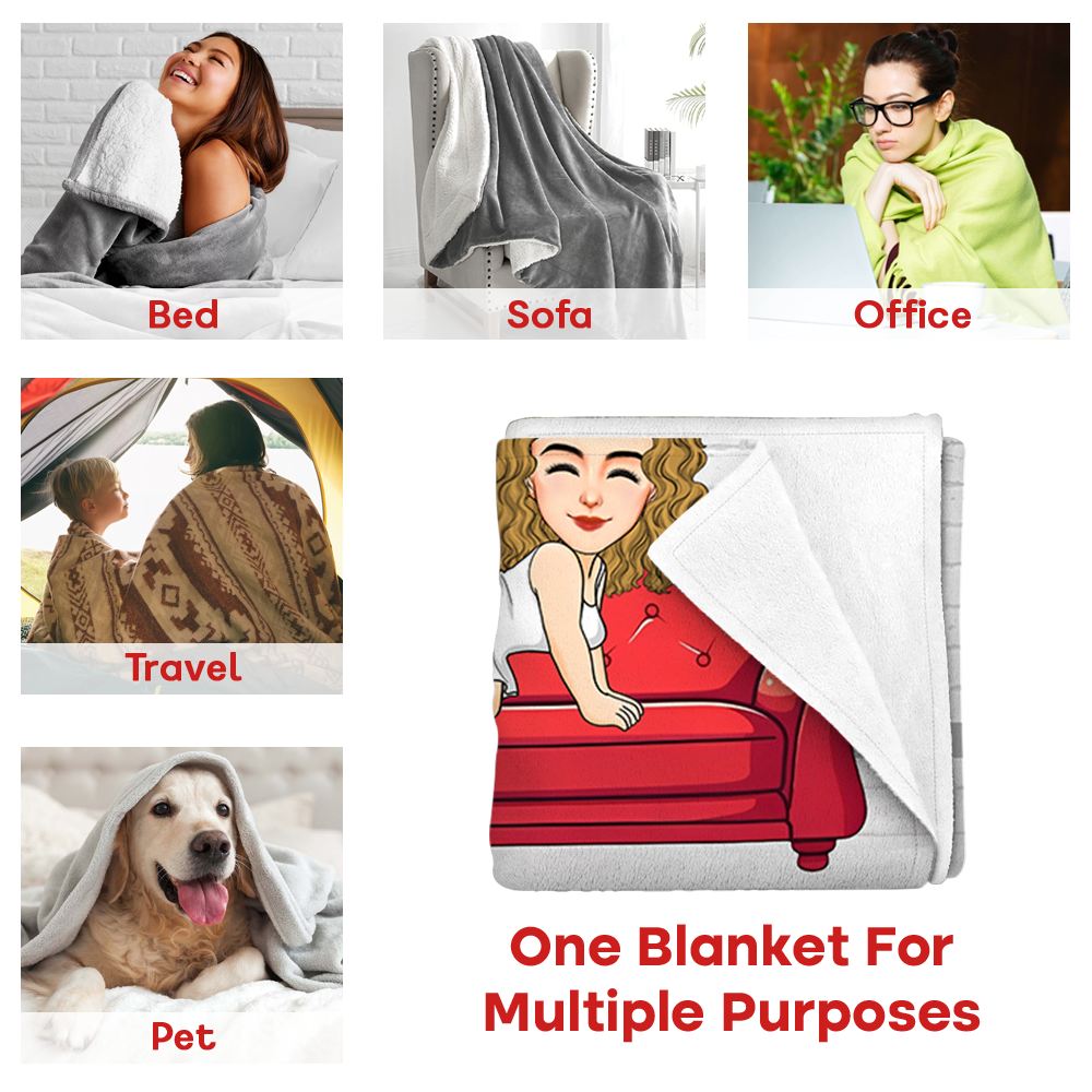 Naughty Couple I Promise To Always Be By Your Side - Personalized Blanket Pa00