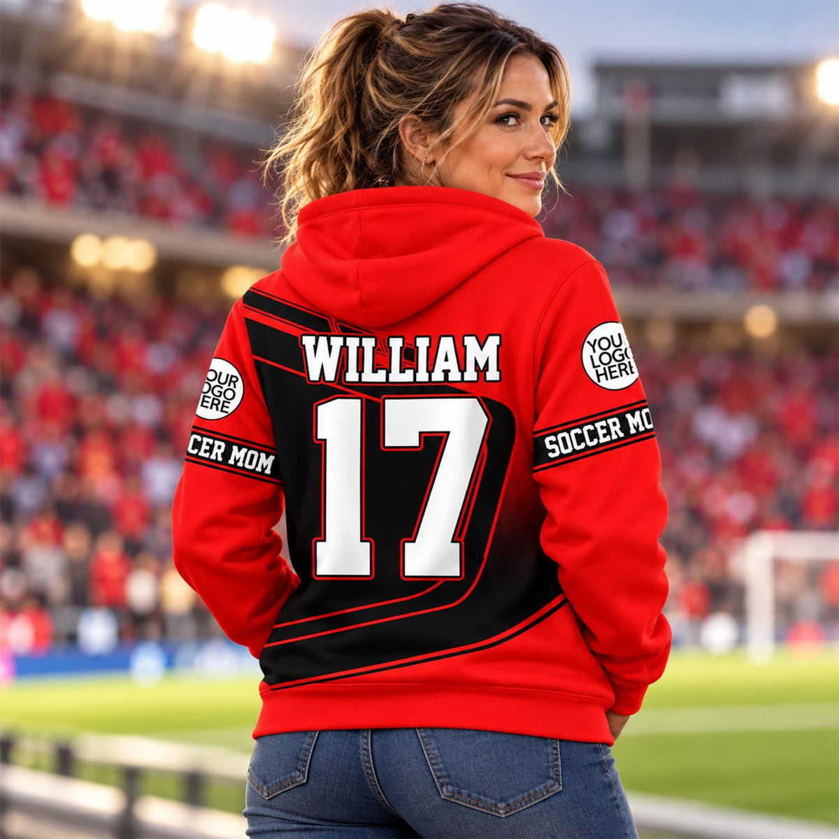 Personalized All Over Print Shirt Soccer - Gift For Soccer Lovers NA04 Hv01