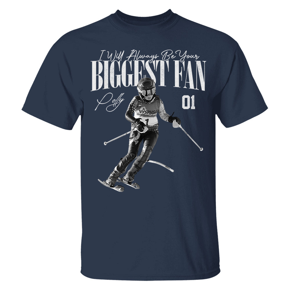I'll Always Be Your Biggest Fan - Washed Tee Retro Bootleg Shirt For Skiing A2110 Tu24