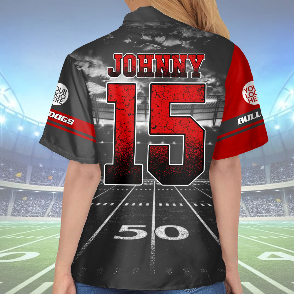 Football Hawaiian Shirt -  Custom Photo All Over Print Shirt For Football Lovers And Family NA04 Pt99