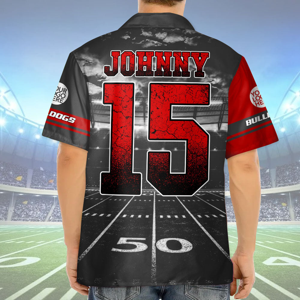 Football Hawaiian Shirt -  Custom Photo All Over Print Shirt For Football Lovers And Family NA04 Pt99