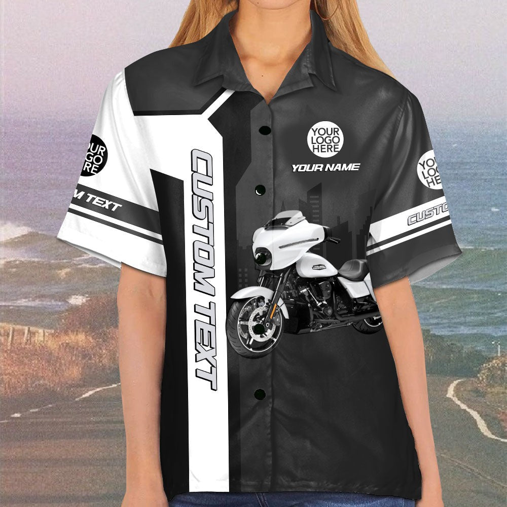 This Is How I Roll - Personalized Upload Vechicle Photo For Biker Hawaiian Shirt A2110