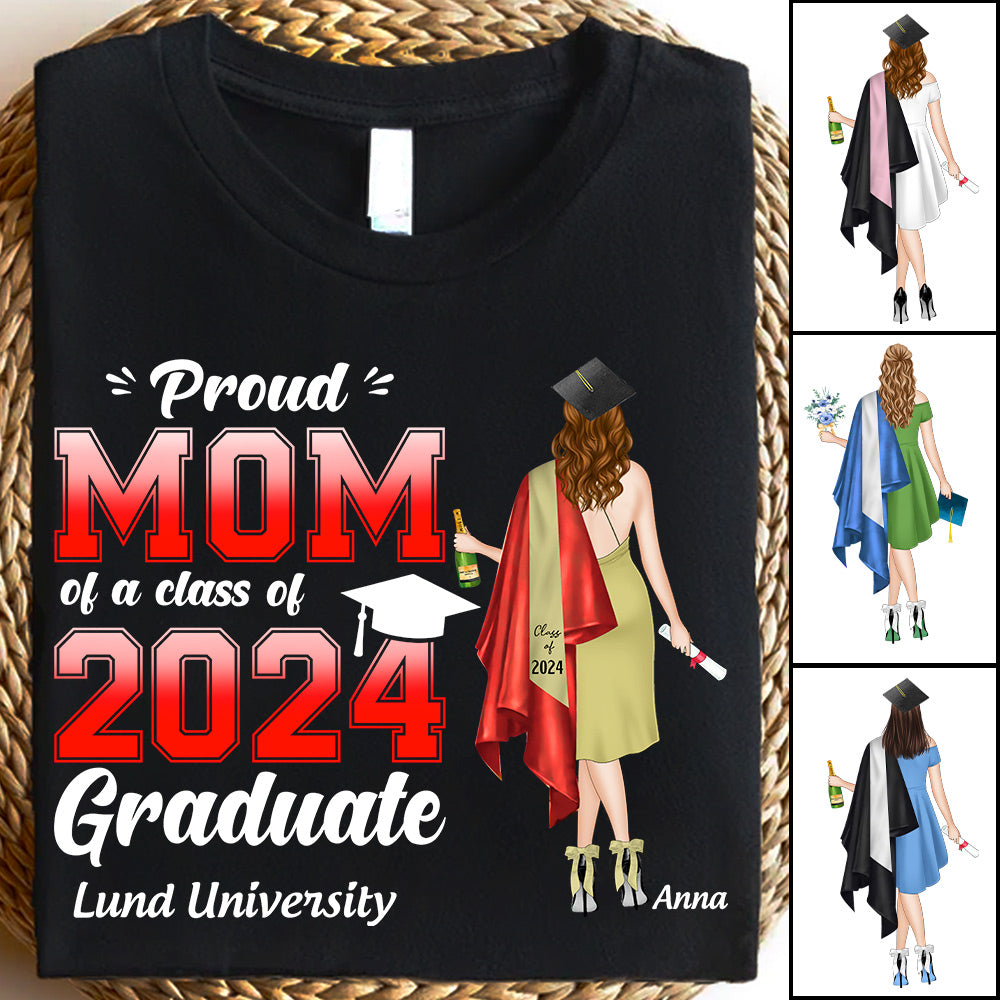 Personalized Graduation Shirts, Custom Photo For Family Member - NH0299