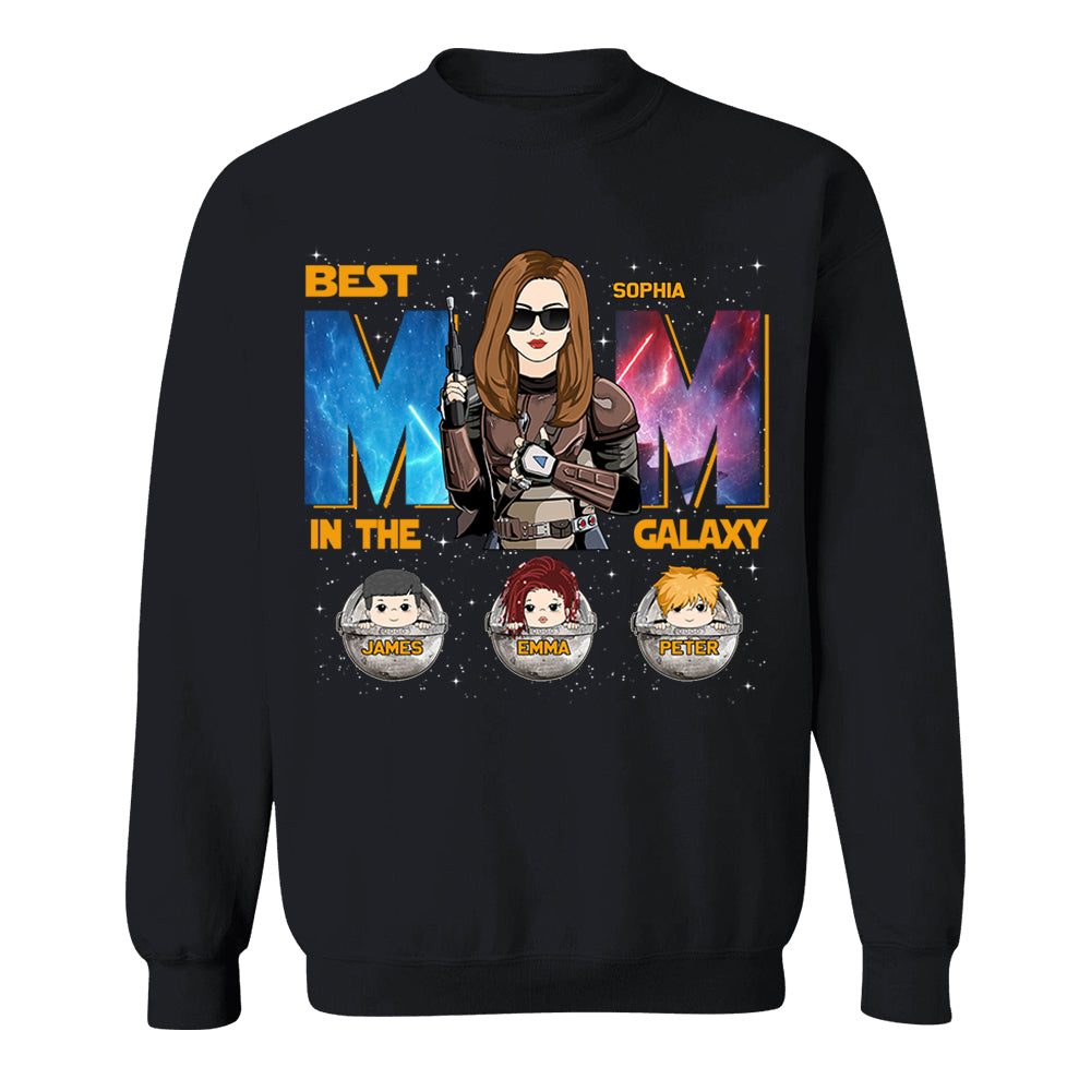 Best Mom In The Galaxy - Personalized Shirt Gift For Mom DO98