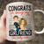 Congrats On Being My Boyfriend - Personalized Mug - Anniversary Gifts For Couple, Husband, Him, Boyfriend, Her, Wife, Girlfriend Pa00