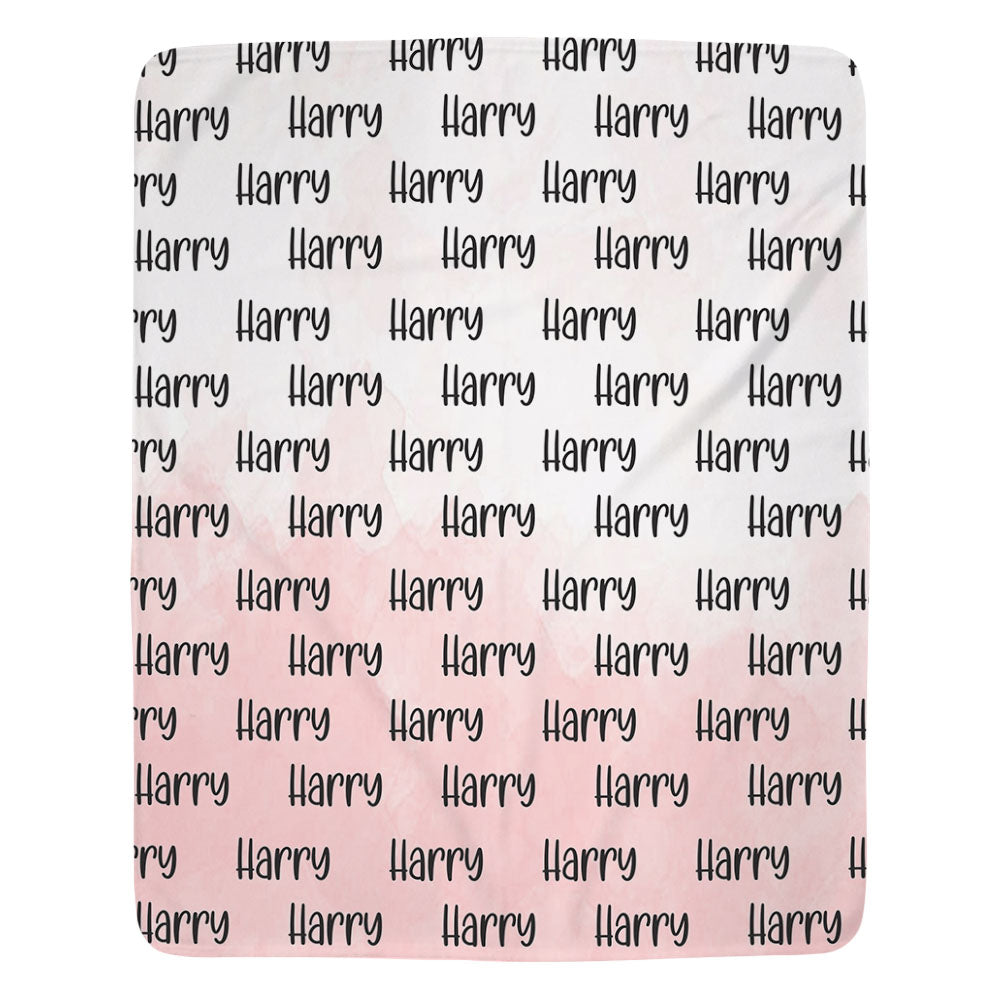 Personalized High Quality Super Soft Name Family Blanket Birthday Christmas Gift for Kid Family