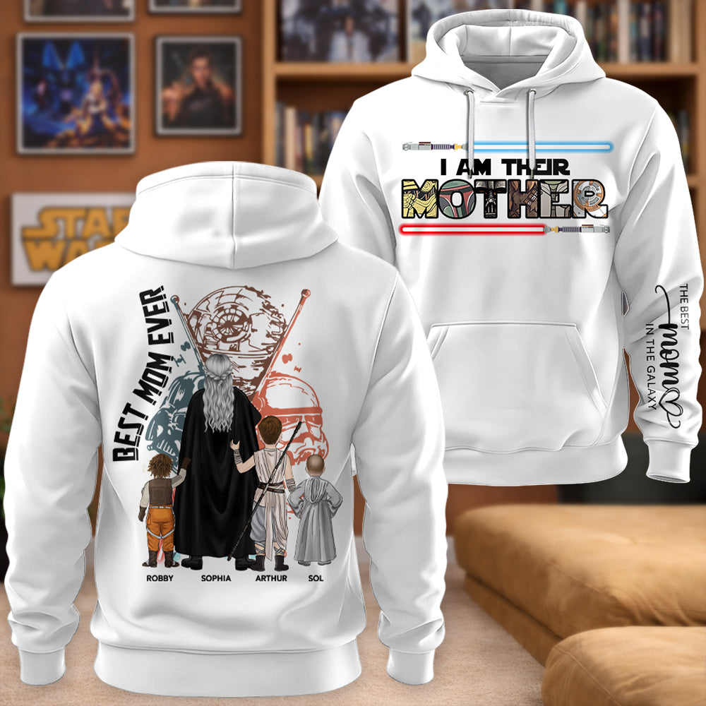 Best Mom Ever - I Am Their Mother Personalized Shirt Gift For Mom- Custom Mother's Day Gift 2026 T1807 Hv01