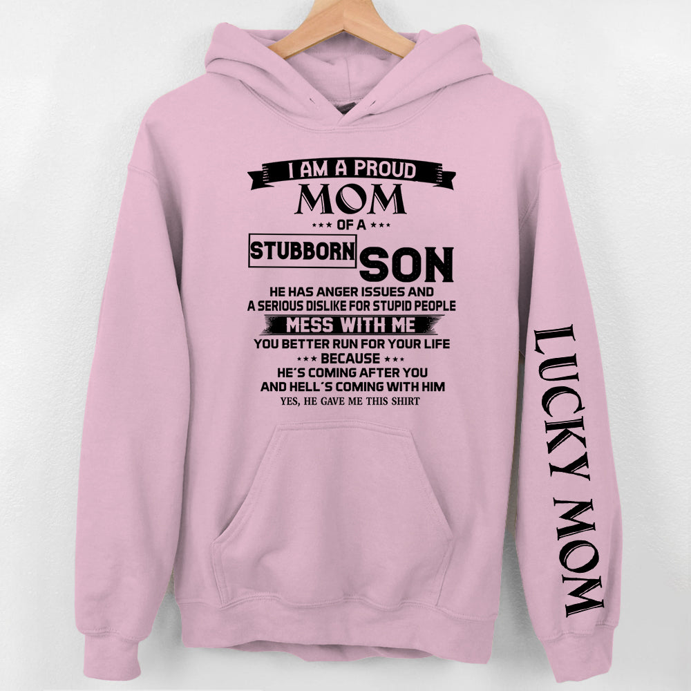 I Am A Proud Mom Of A Stubborn Son Shirts Gift For Mom