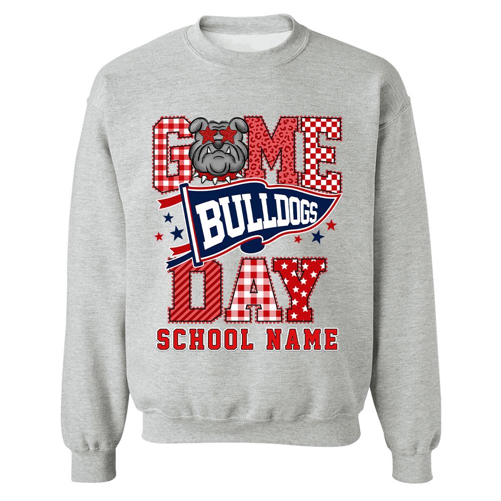 Custom School Mascot Game Day Shirt , School Spirit L0411 Hv01