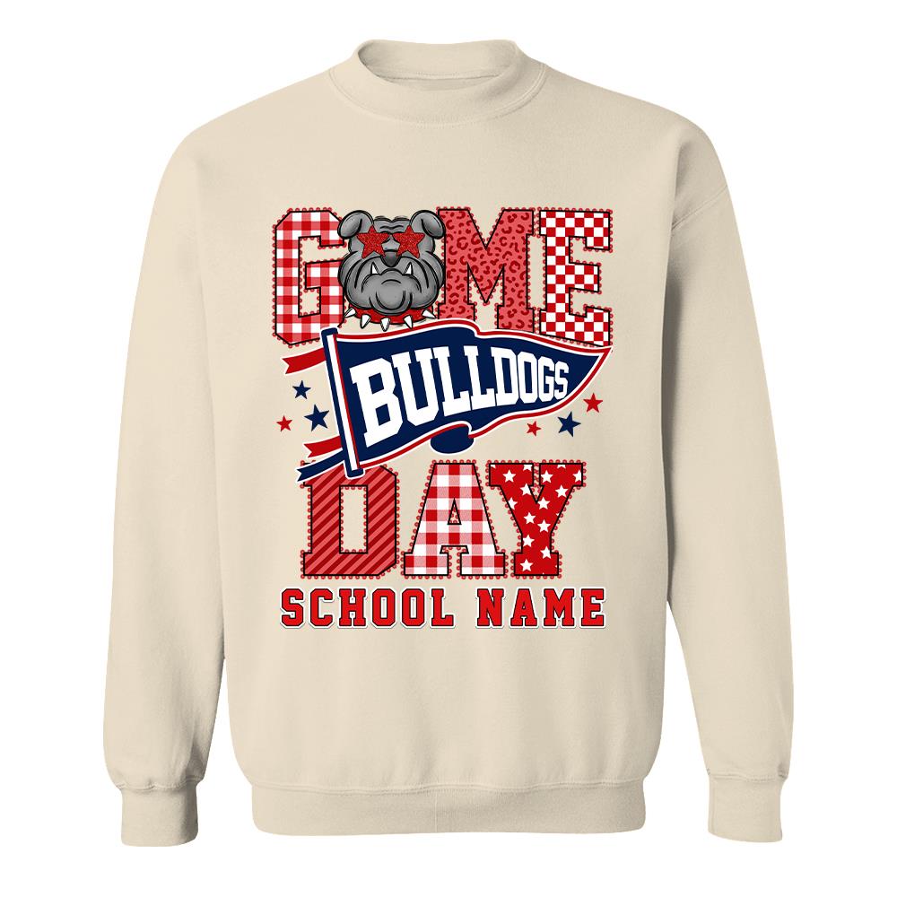 Custom School Mascot Game Day Shirt , School Spirit L0411 Hv01
