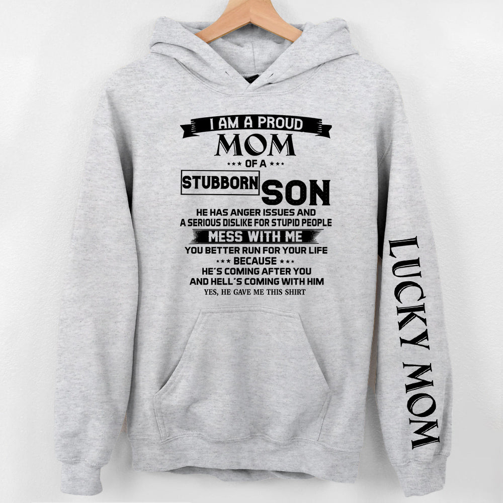 I Am A Proud Mom Of A Stubborn Son Shirts Gift For Mom