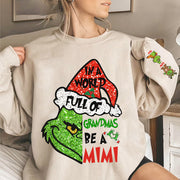 In A World Full Of Grandmas Be A MIMI Shirt- Custom Shirt For Grandma With Kids Name On Sleeves NA04