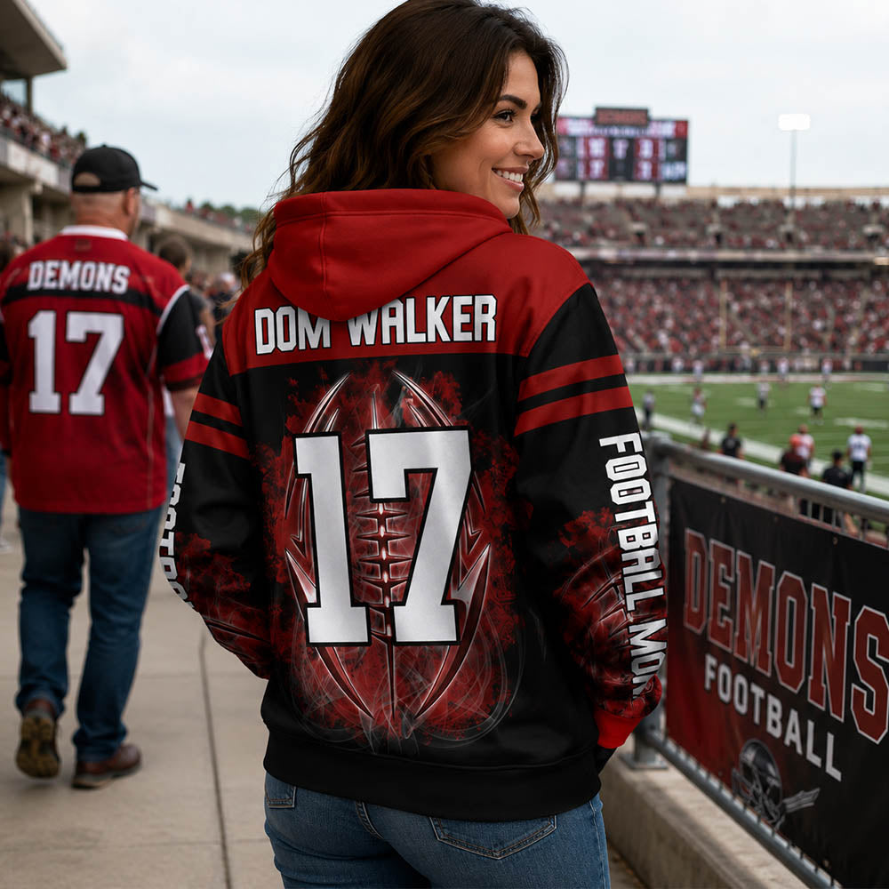 Personalized All Over Print Shirt For Football Family Game Day Shirt H2511