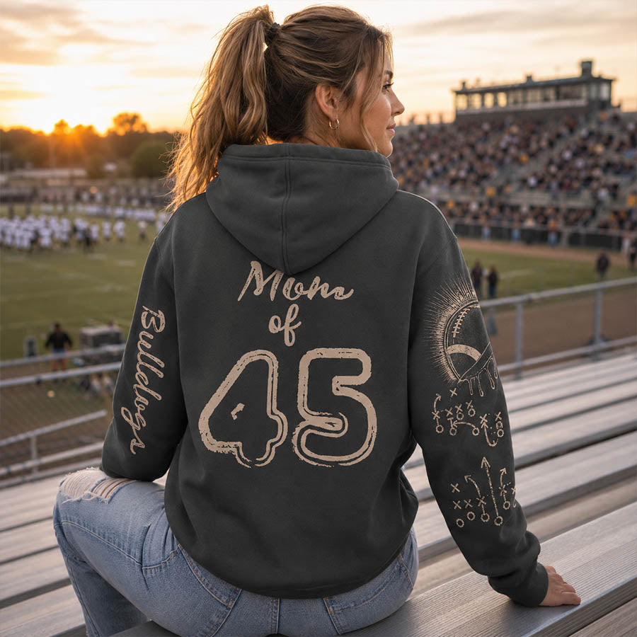 I'll Always Your Biggest Fan - Personalized Bleach Style Football Shirt For Football Mom NA04