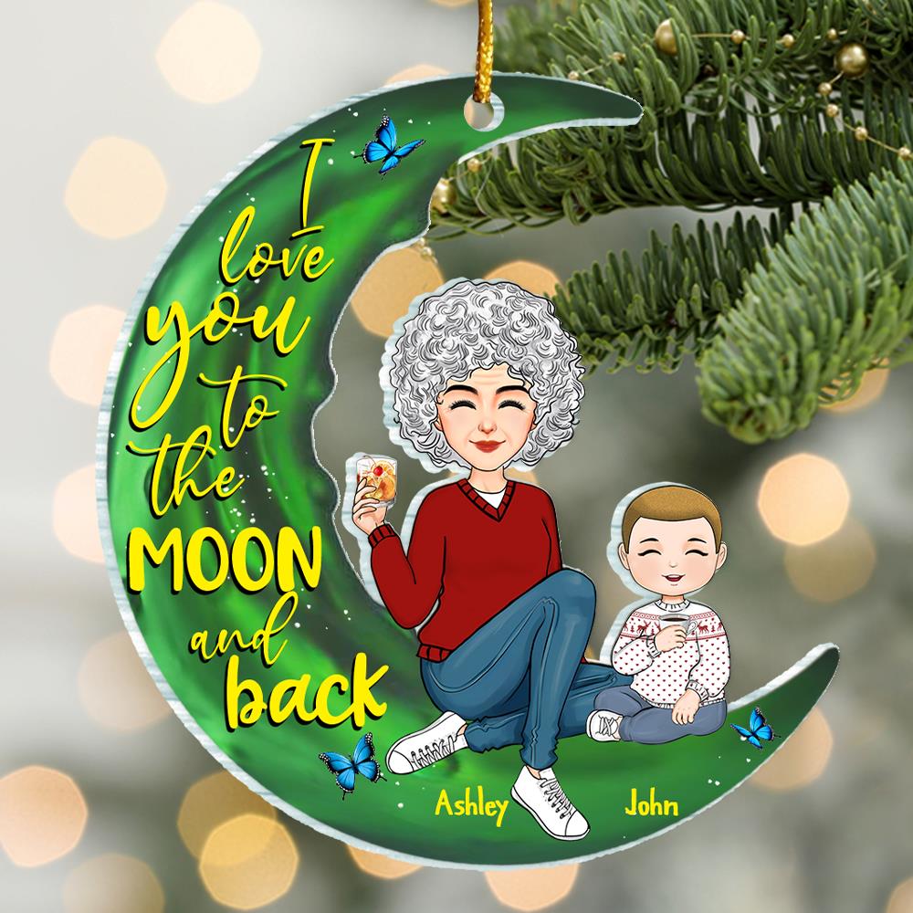 Custom Pickleball Christmas Ornament For Kids