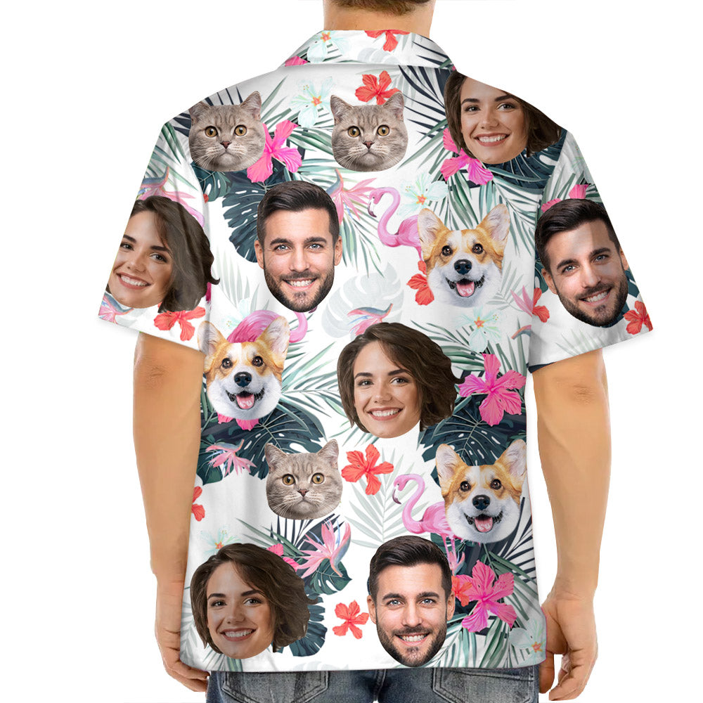 Family Custom Hawaiian Shirt, Hawaiian Shirt for Men, Beach Shirt, Aloha Shirt Men - Summer Vacation Gift, Gift For Family Members