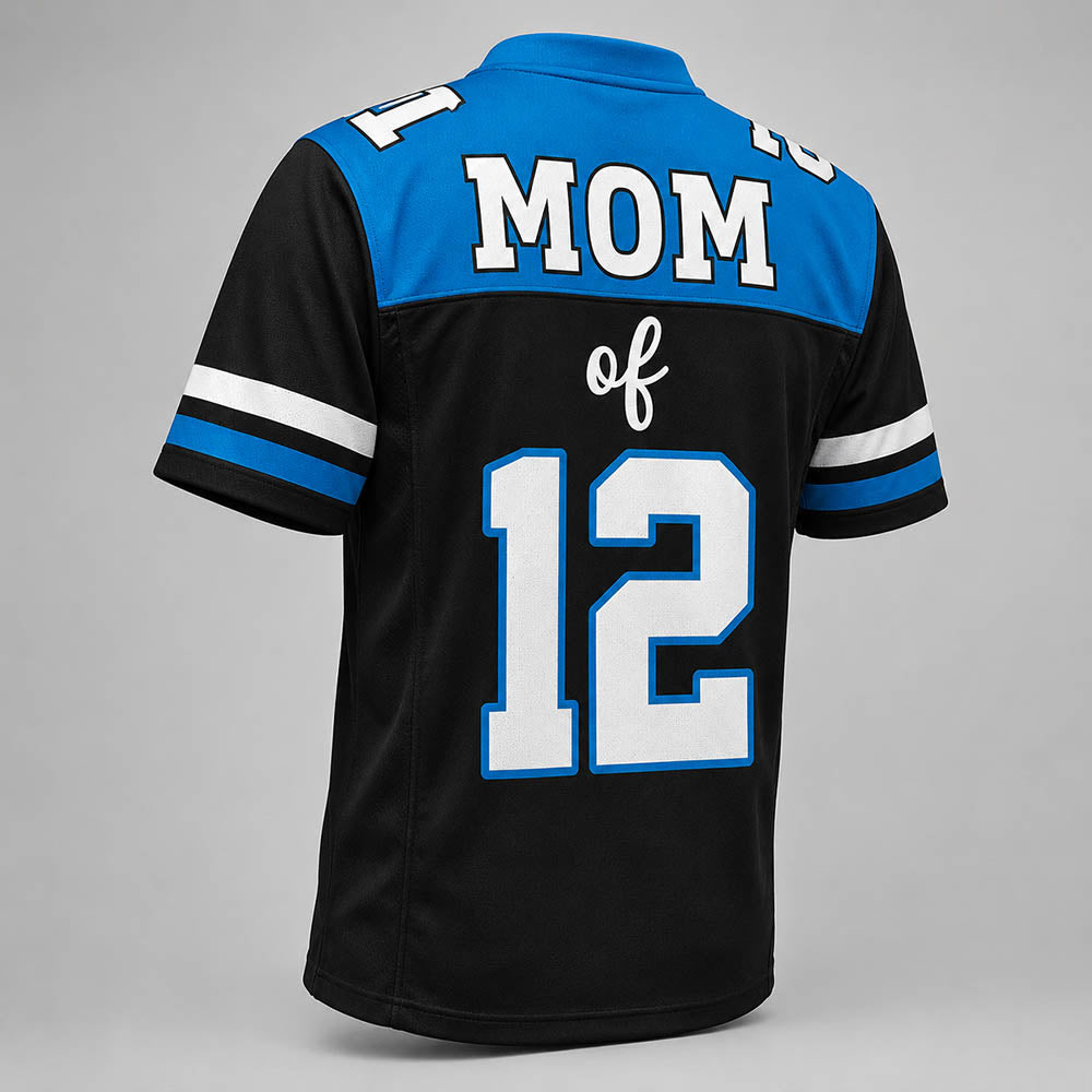I Will Always Be Your Biggest Fan, Personalized Football Jersey For Football Mom Sport Family NA02