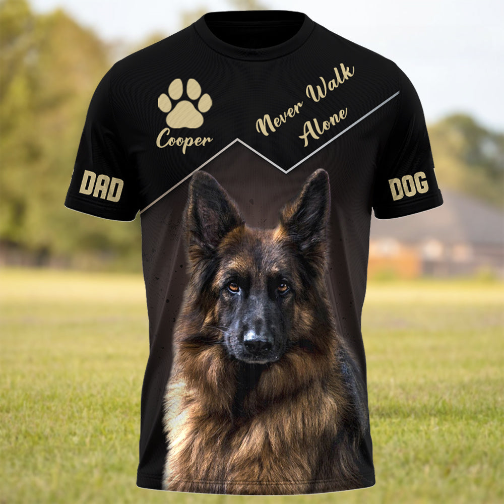 Personal Stalker I Will Follow You Wherever You Go Funny Shirt Custom Photo Dog Gift For Dog Lover T1807