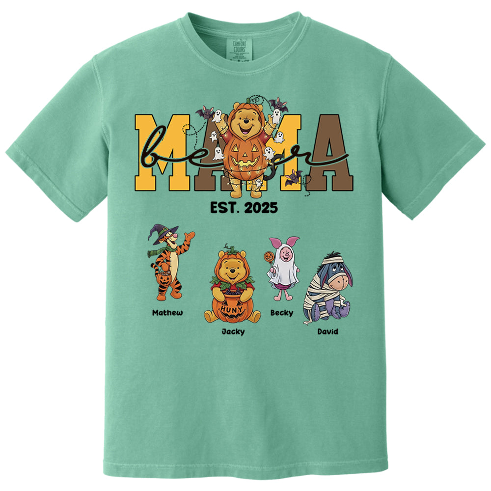 Nana Bear Personalized Halloween Shirt Gift For Grandma Nh00
