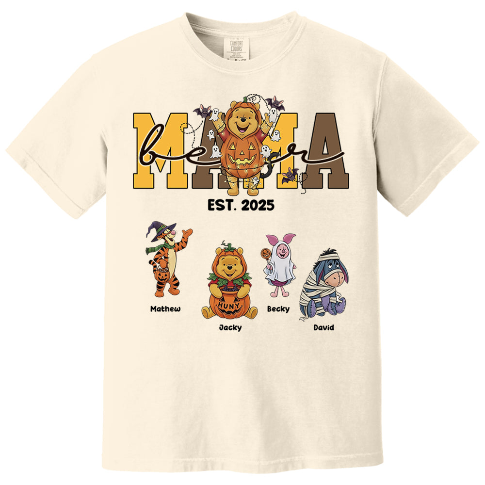Nana Bear Personalized Halloween Shirt Gift For Grandma Nh00