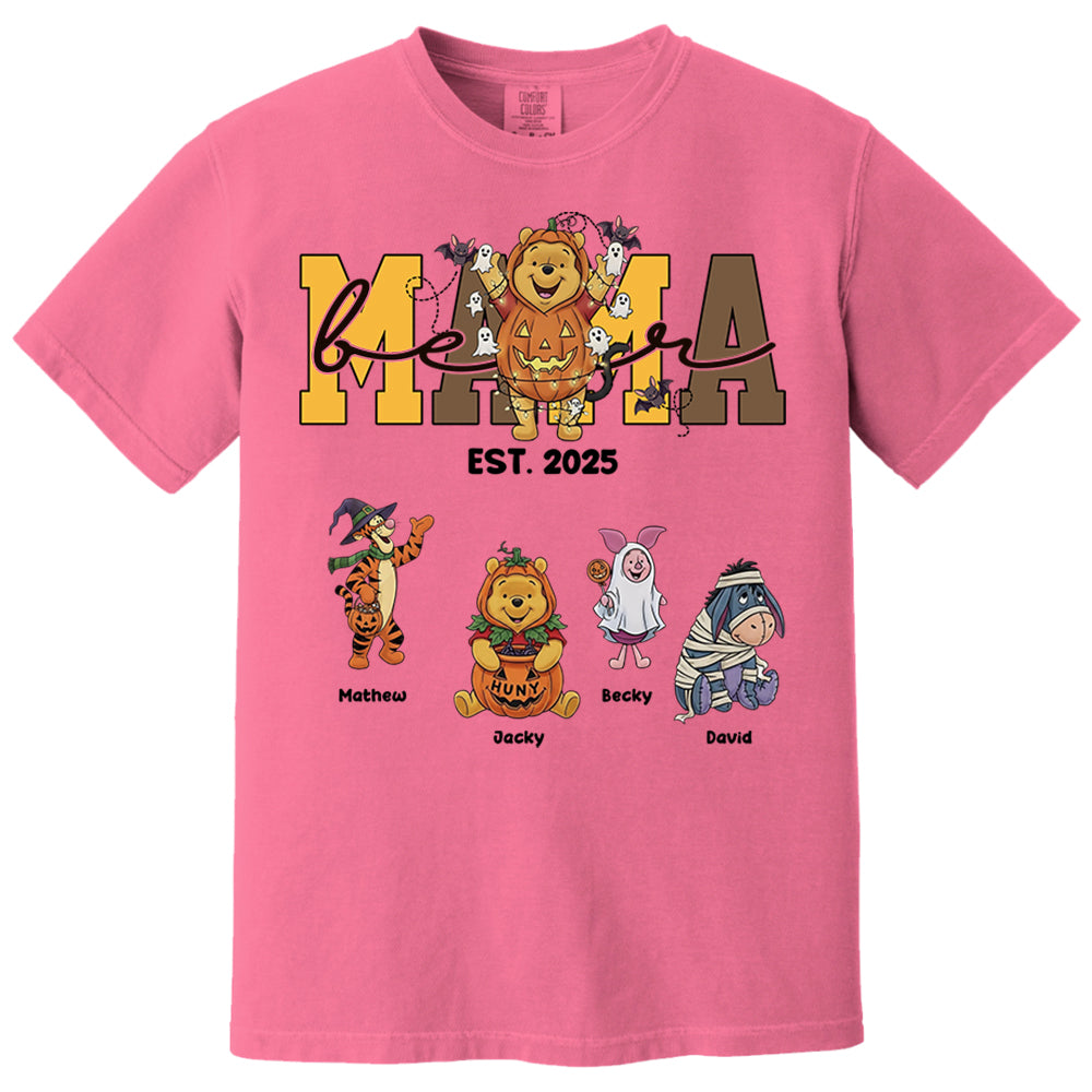 Nana Bear Personalized Halloween Shirt Gift For Grandma Nh00