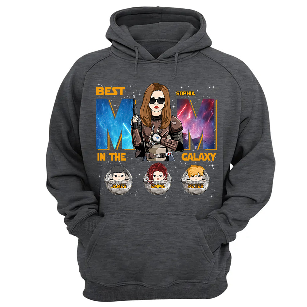 Best Mom In The Galaxy - Personalized Shirt Gift For Mom DO98