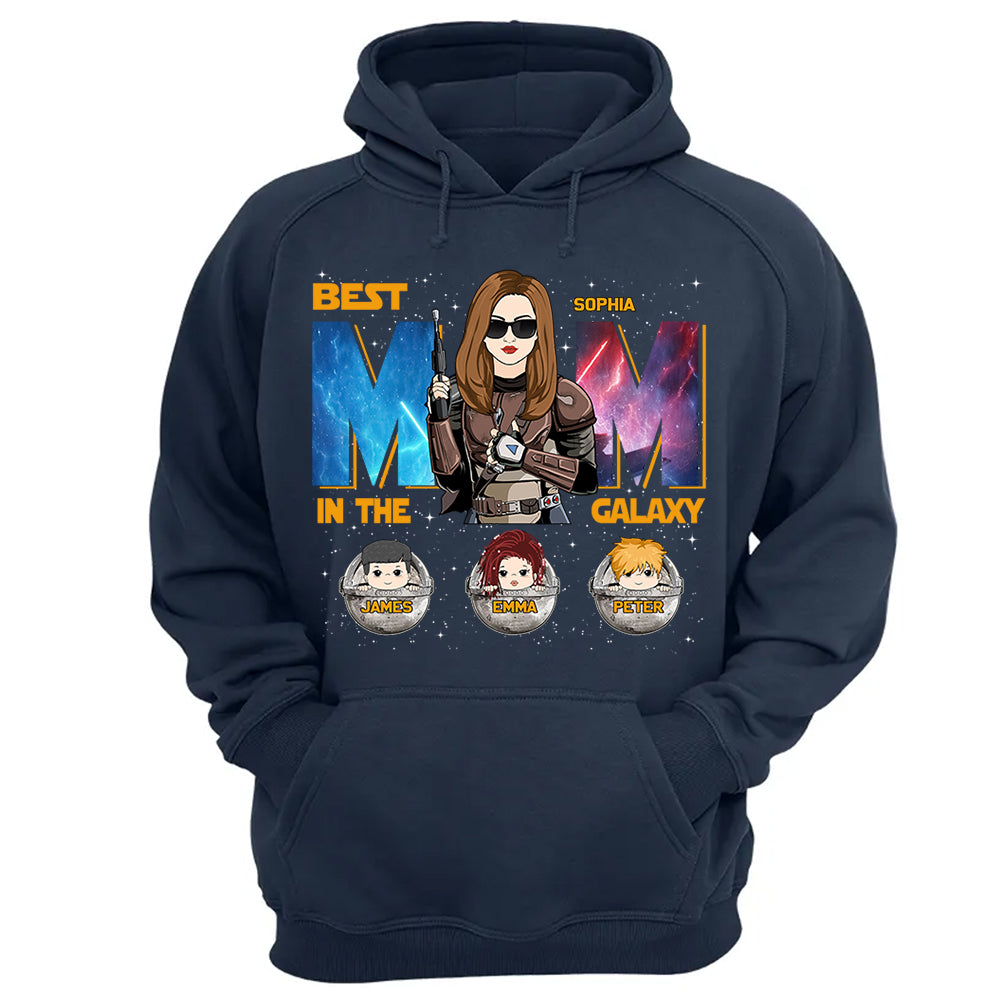 Best Mom In The Galaxy - Personalized Shirt Gift For Mom DO98