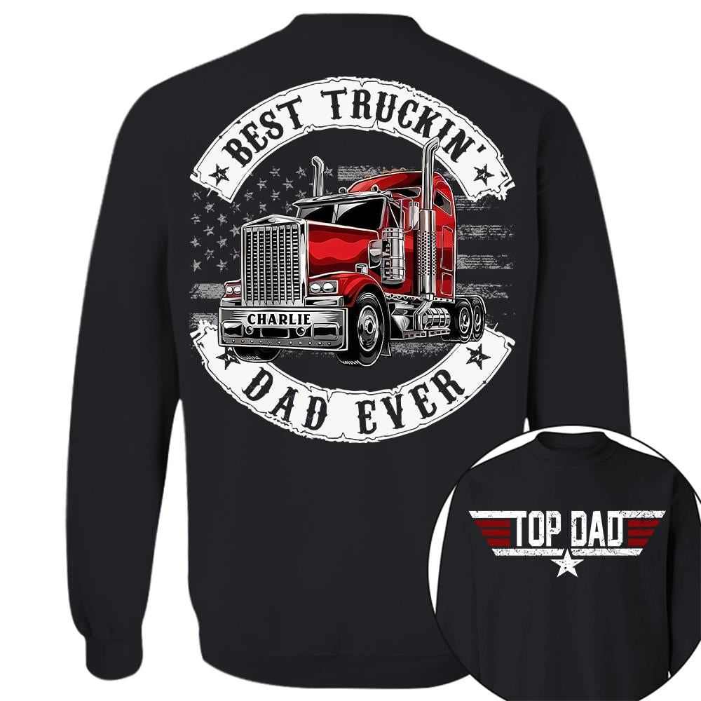 America Driver Dad Custom Shirt, Gift For Dad, Grandpa L0411 Hv01