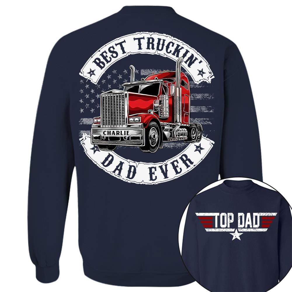 America Driver Dad Custom Shirt, Gift For Dad, Grandpa L0411 Hv01
