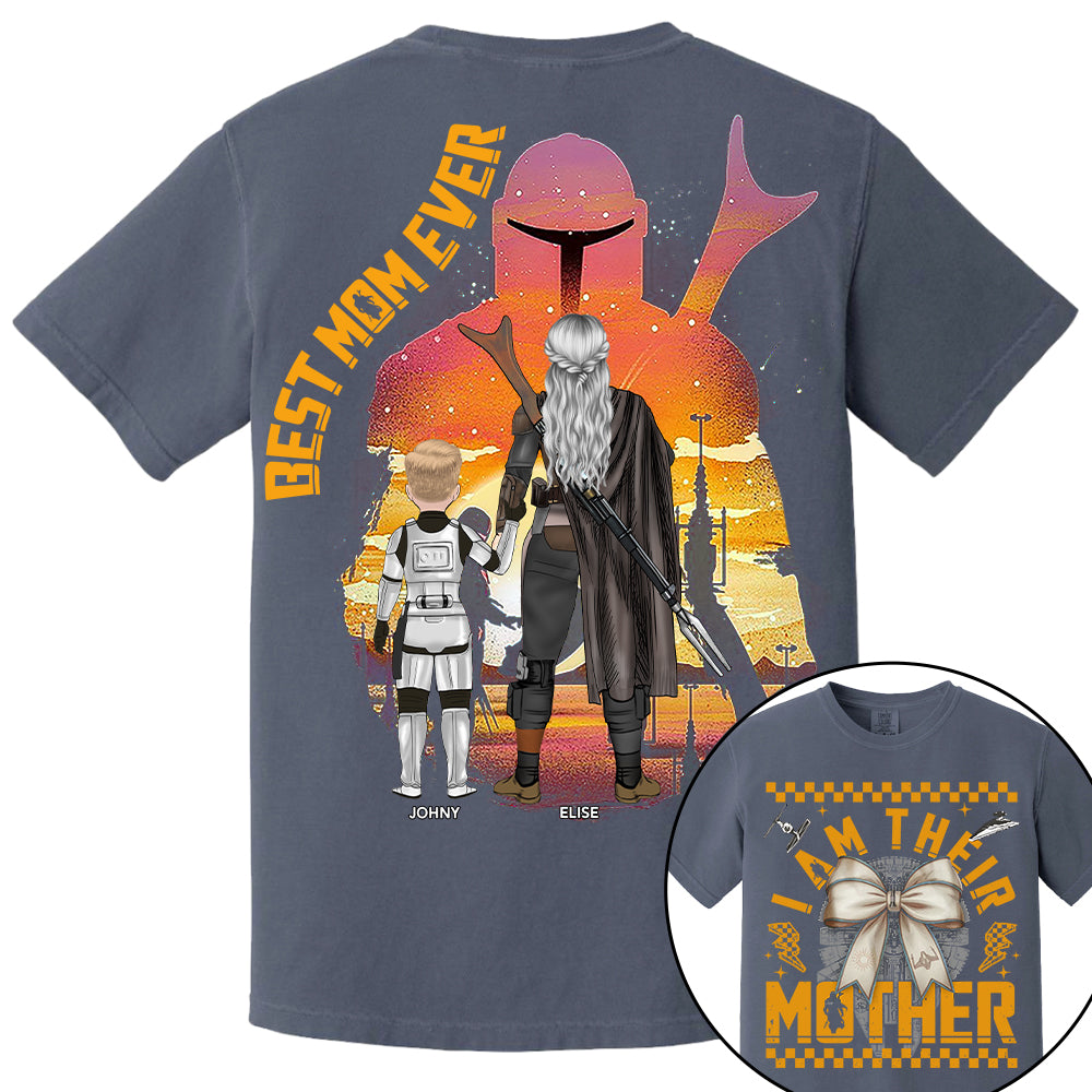 I Am Their Mother - Personalized Shirt For Mom - Custom Kid Shirt Mother's Day vr2 HIXX
