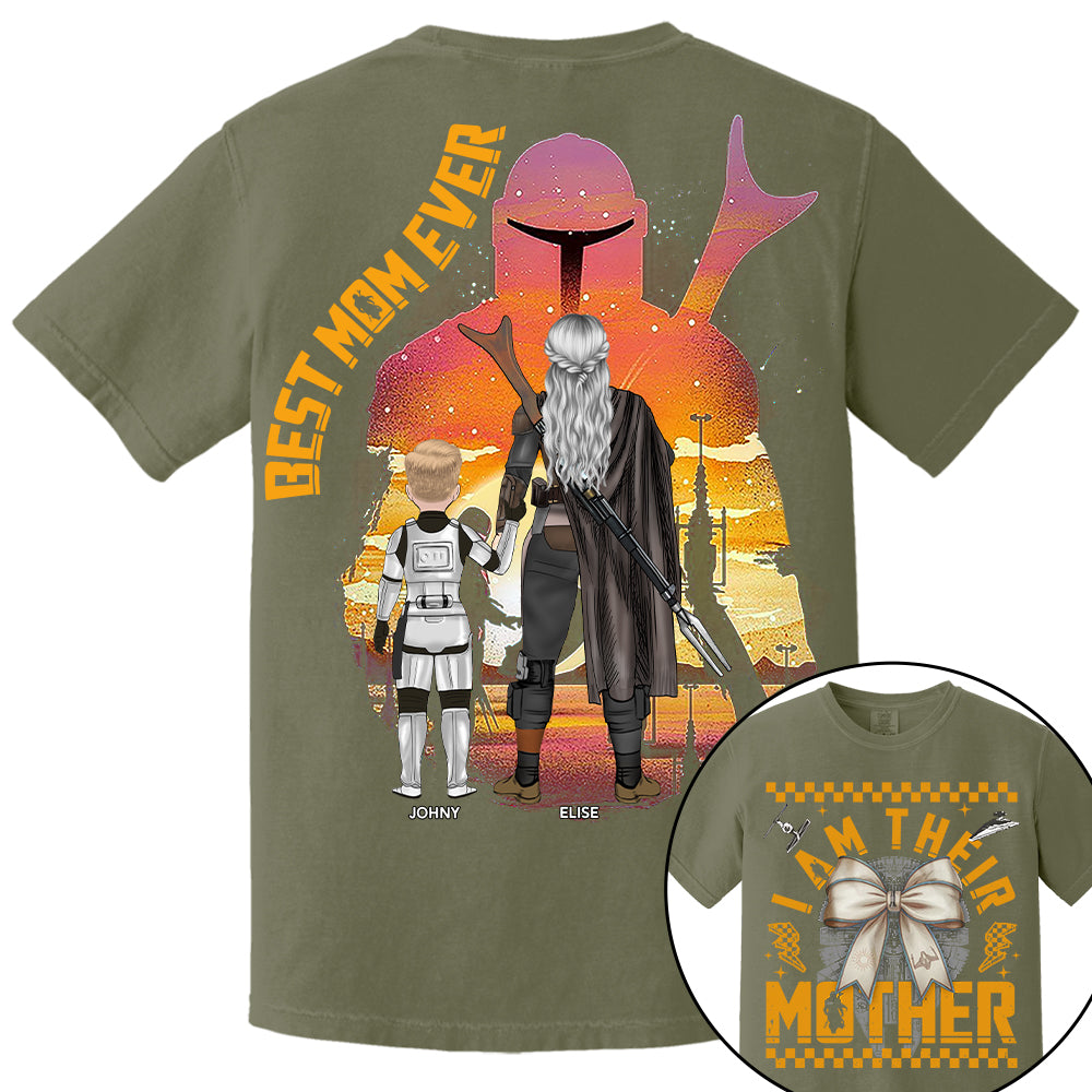I Am Their Mother - Personalized Shirt For Mom - Custom Kid Shirt Mother's Day vr2 HIXX