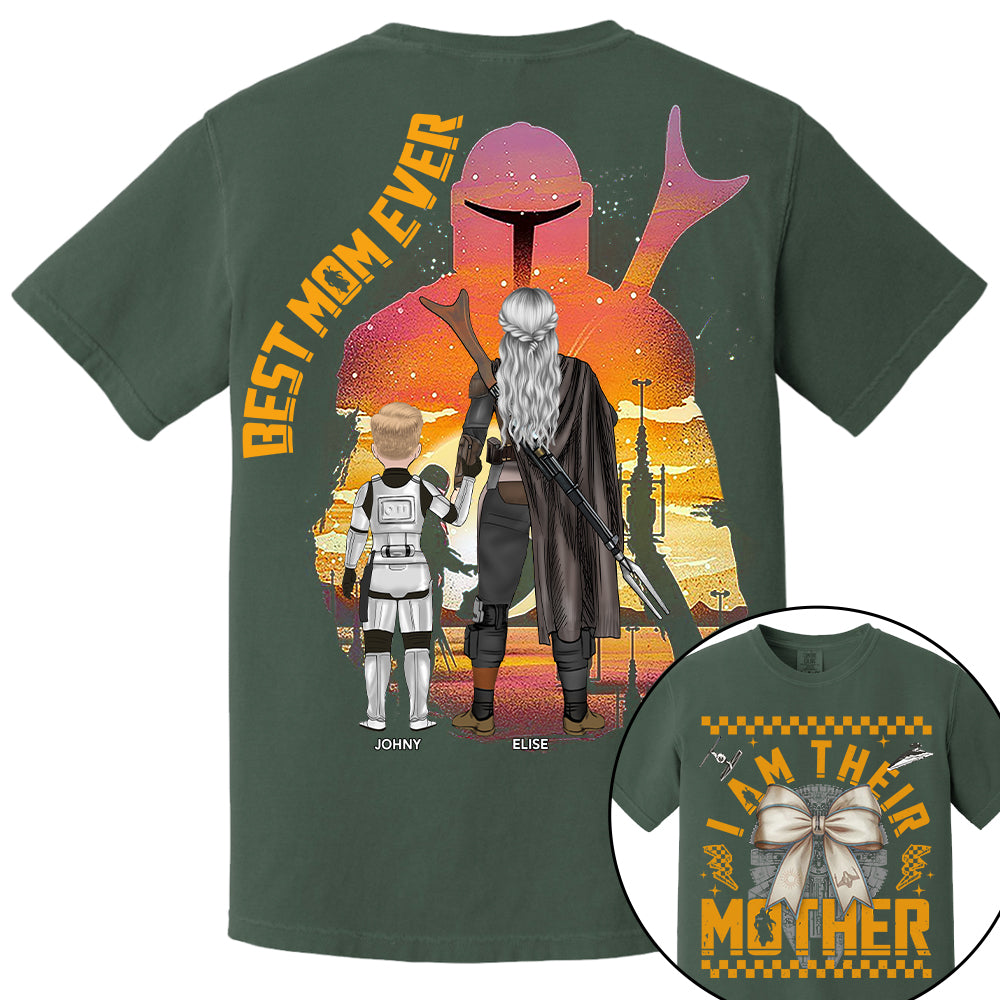 I Am Their Mother - Personalized Shirt For Mom - Custom Kid Shirt Mother's Day vr2 HIXX