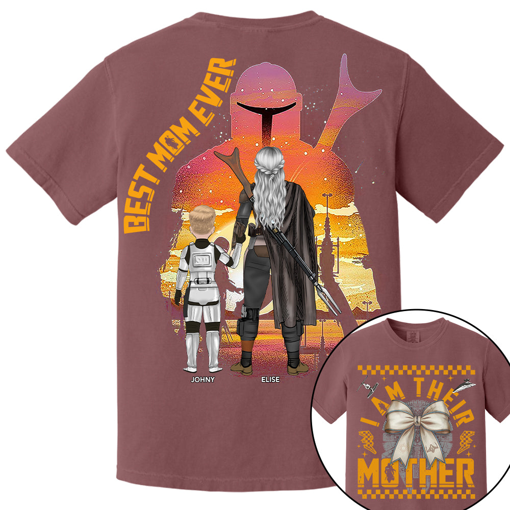 I Am Their Mother - Personalized Shirt For Mom - Custom Kid Shirt Mother's Day vr2 HIXX