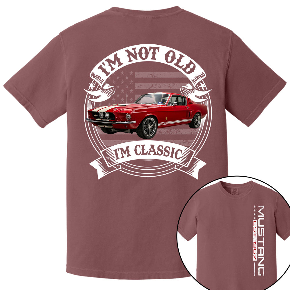 I'm not Old, I'm Classic - Custom Photo Car Shirt A2110 Pt99