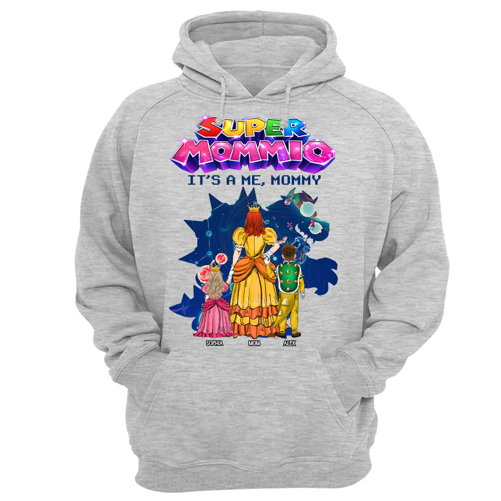 Super Mommio Custom Shirt It's A Me, Mommy, Mother's Day Gift L0411 Hv01