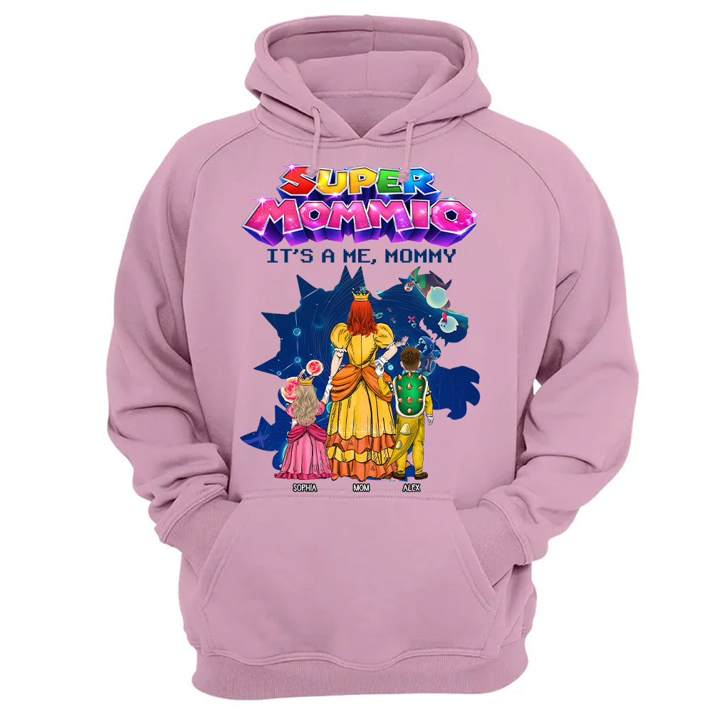 Super Mommio Custom Shirt It's A Me, Mommy, Mother's Day Gift L0411 Hv01