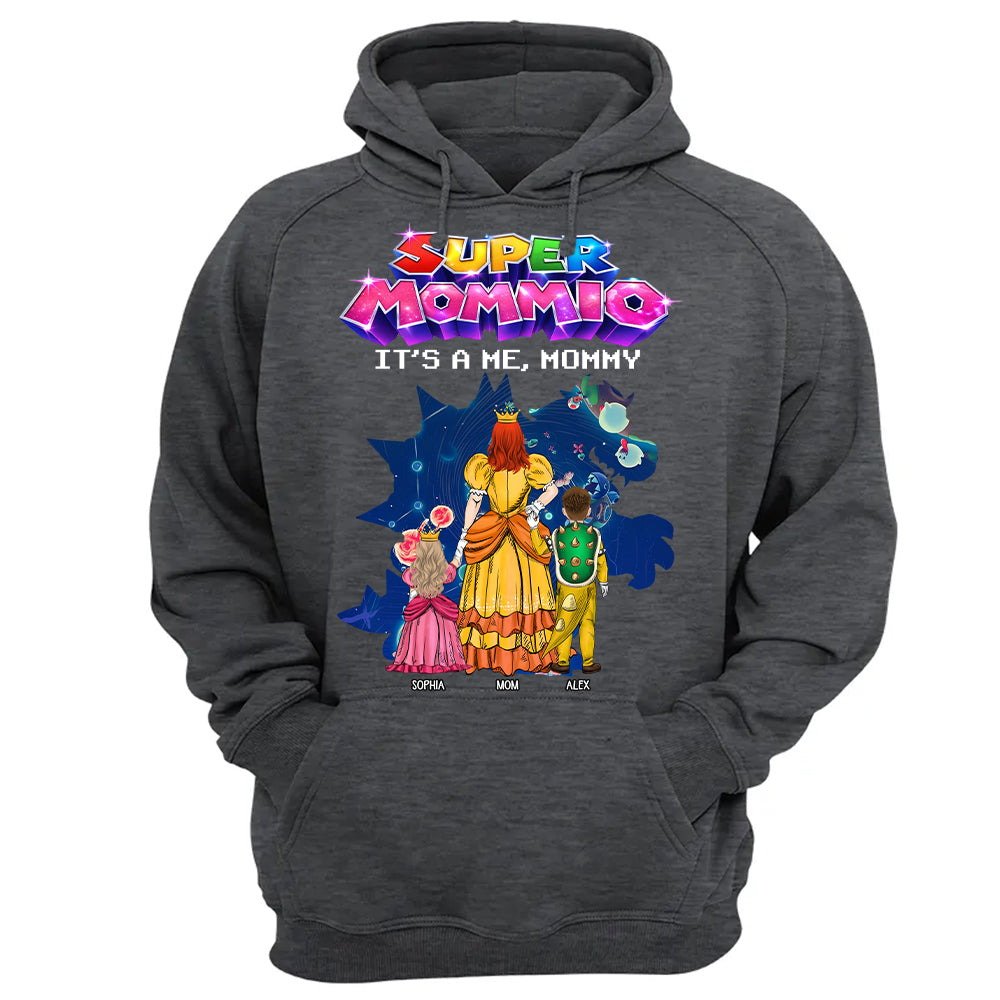 Super Mommio Custom Shirt It's A Me, Mommy, Mother's Day Gift L0411 Hv01