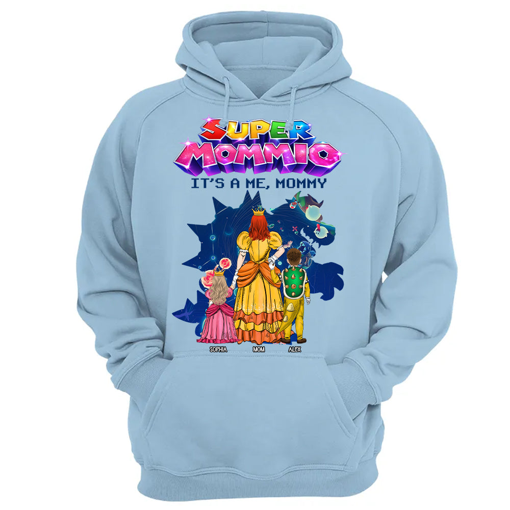 Super Mommio Custom Shirt It's A Me, Mommy, Mother's Day Gift L0411 Hv01