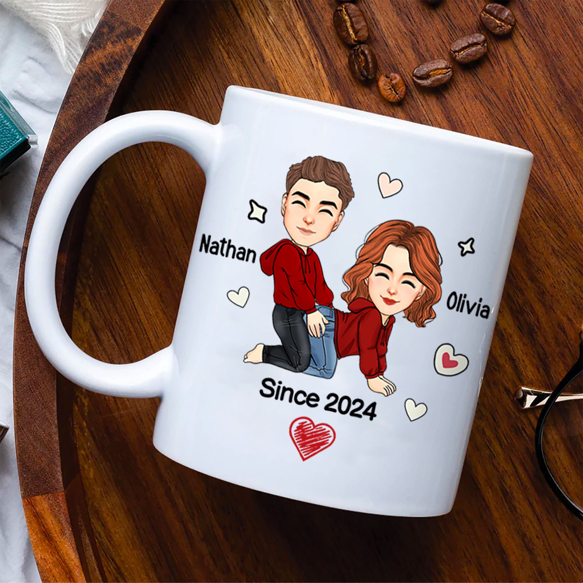 I Promise To Always Be By Your Side Or Under You Or On Top - Funny Naughty Gifts For Couples - Personalized Mug For Wife, Husband, Girlfriend, Boyfriend NV01